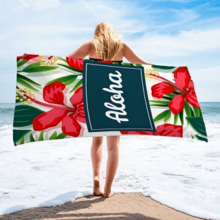 Velká plážová osuška ALOHA 170 x 90